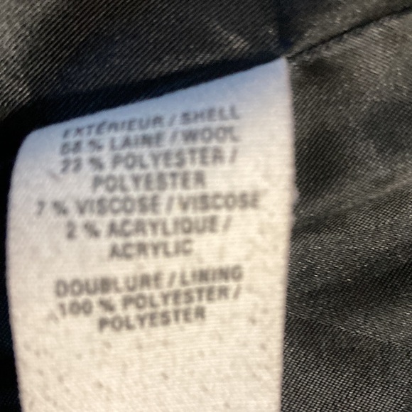 Jacob black wool dress coat - Picture 5 of 5